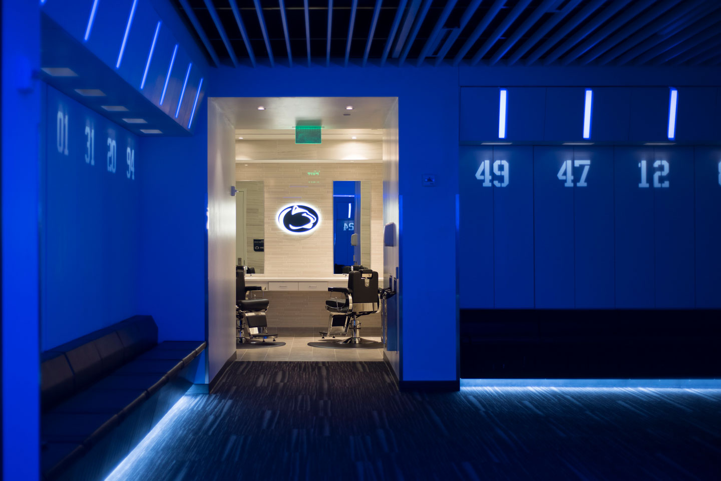 penn state locker room tour