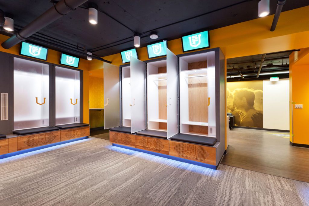 University of San Francisco New Locker Room from Shield Lockers