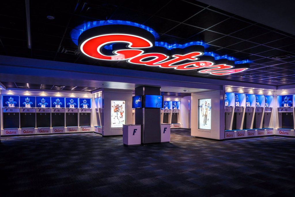 Florida Gators Custom Lockers