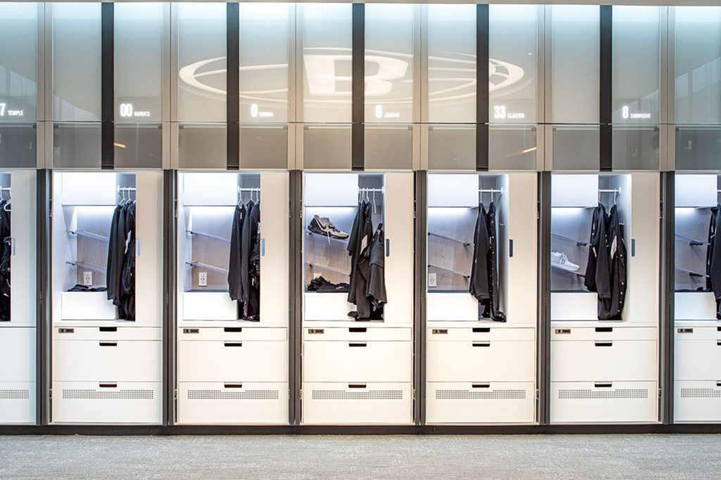 Brooklyn Nets Basketball Lockers - SHIELD Lockers