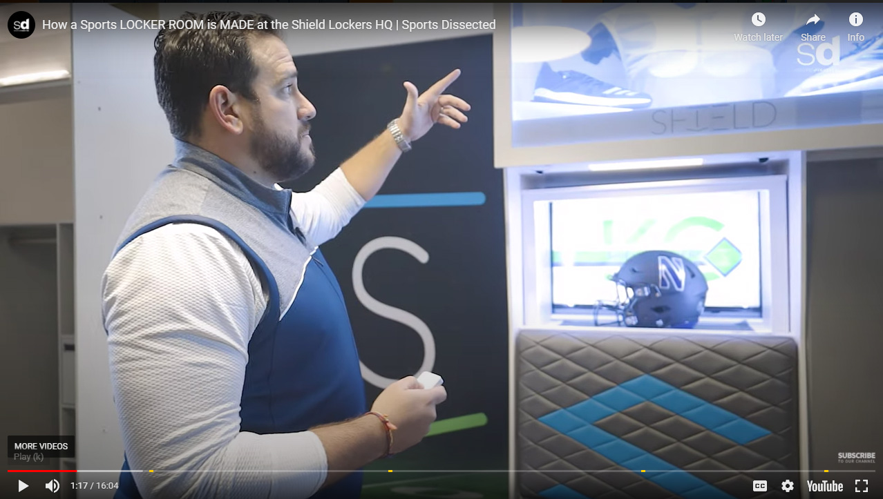 Shield Lockers Showroom Floor