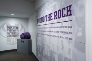 Northwestern Wildcats Women's Basketball Lockers